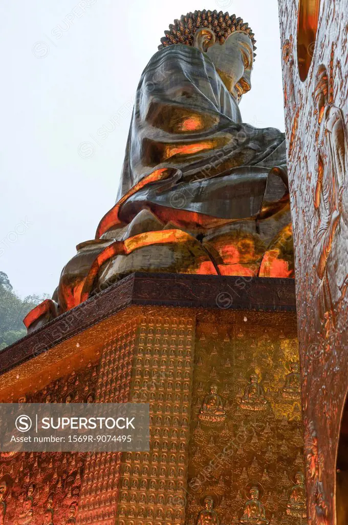 Large statue of buddha