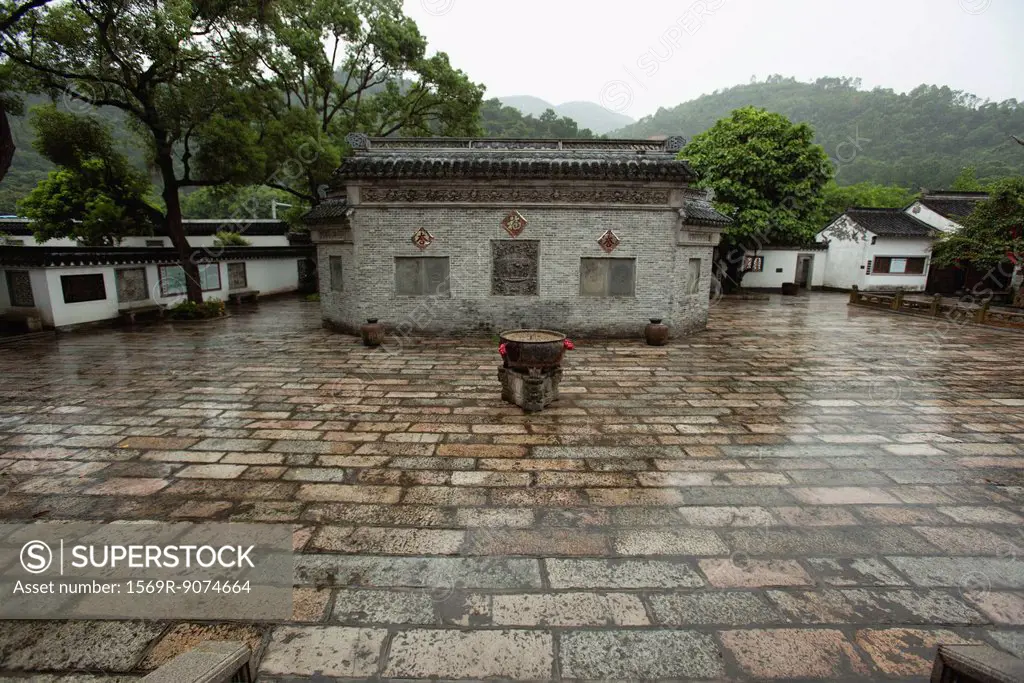 Stone courtyard, China
