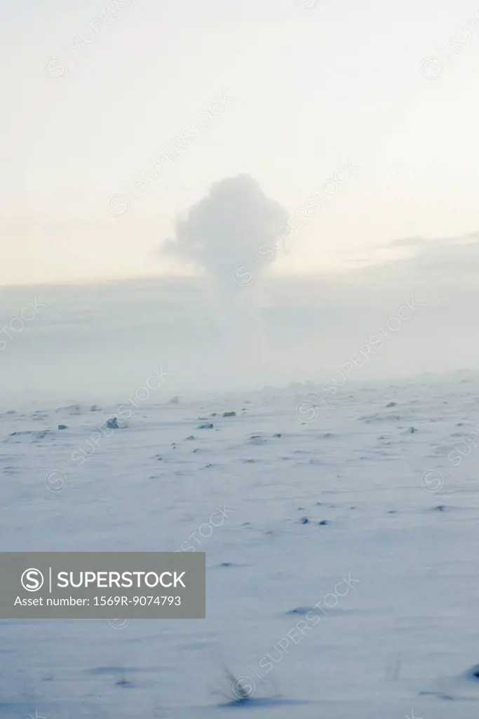 Geothermal steam, Reykjanes Peninsula, Iceland