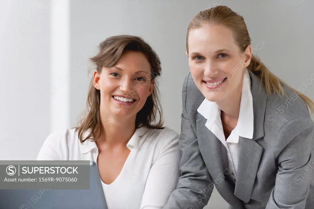 Female business associates, portrait