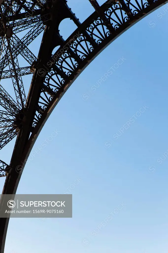 Arch of Eiffel Tower, Paris, France