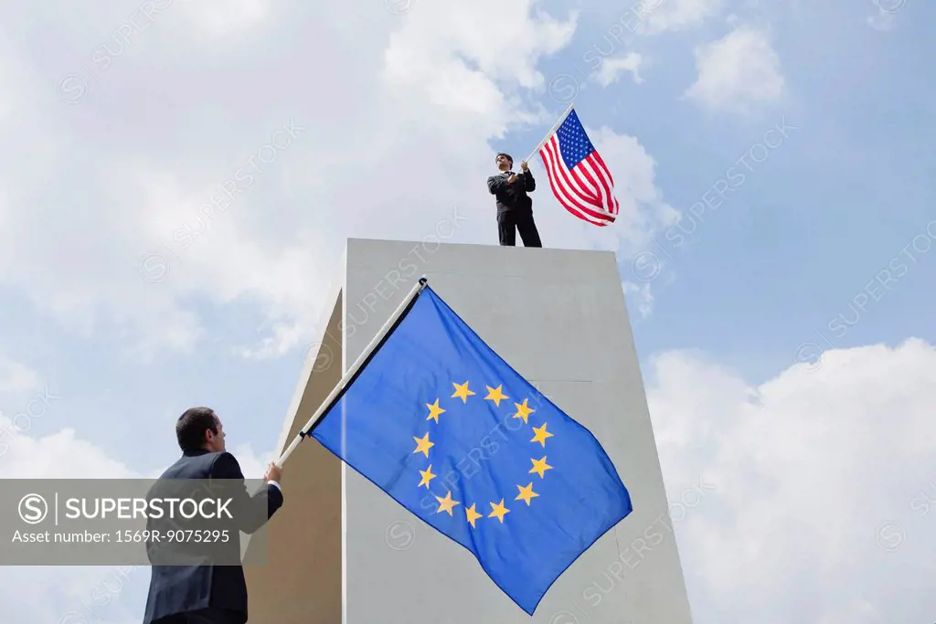 The United States competes economically with the European Union