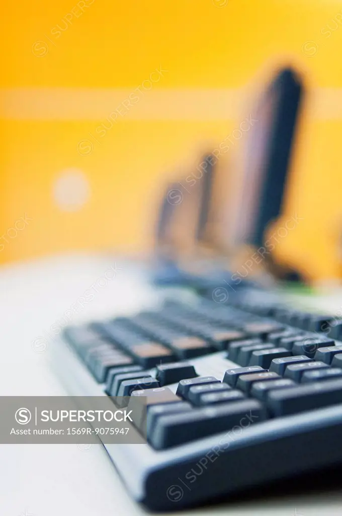 Close_up of computer keyboard