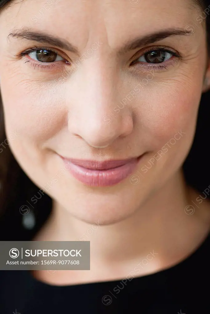 Smiling mid_adult woman