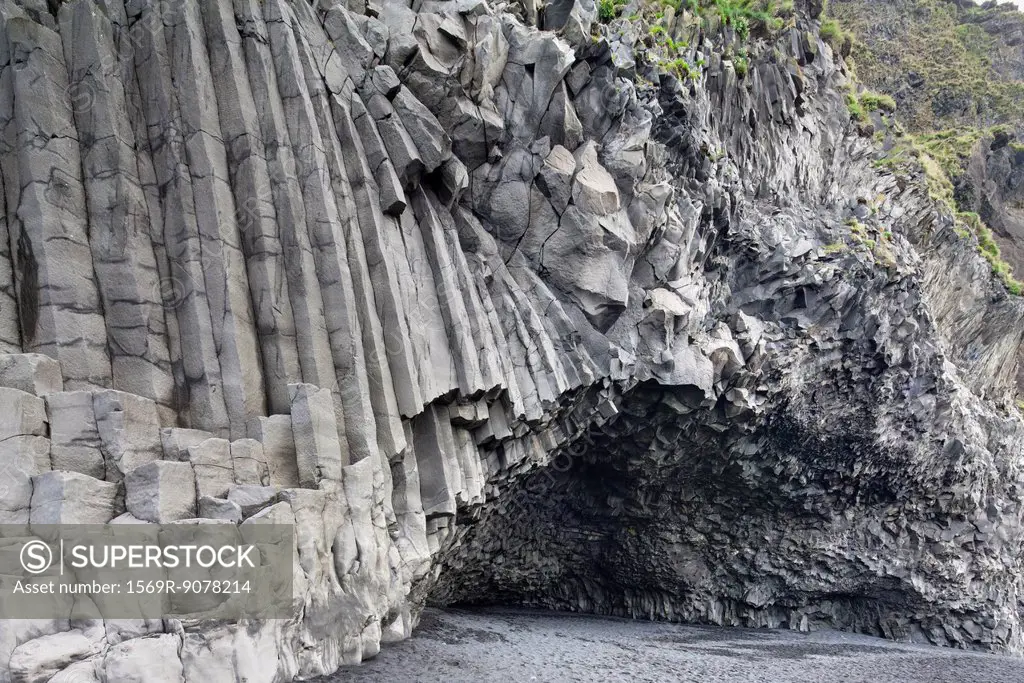 Iceland, basalt columns