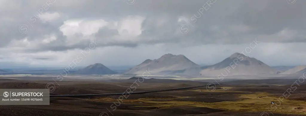 Barren landscape, Iceland
