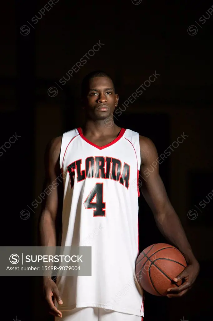 Basketball player, portrait