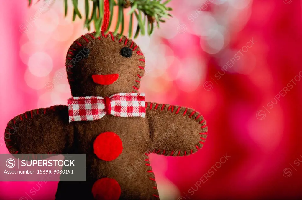 Gingerbread man Christmas ornament
