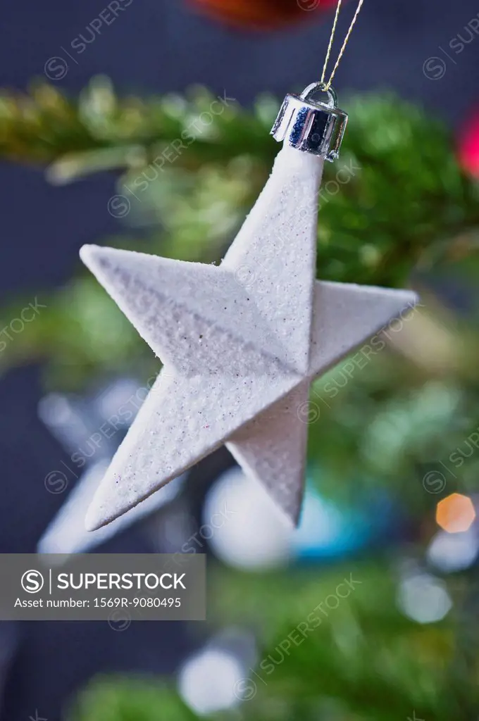 Star shaped Christmas ornament