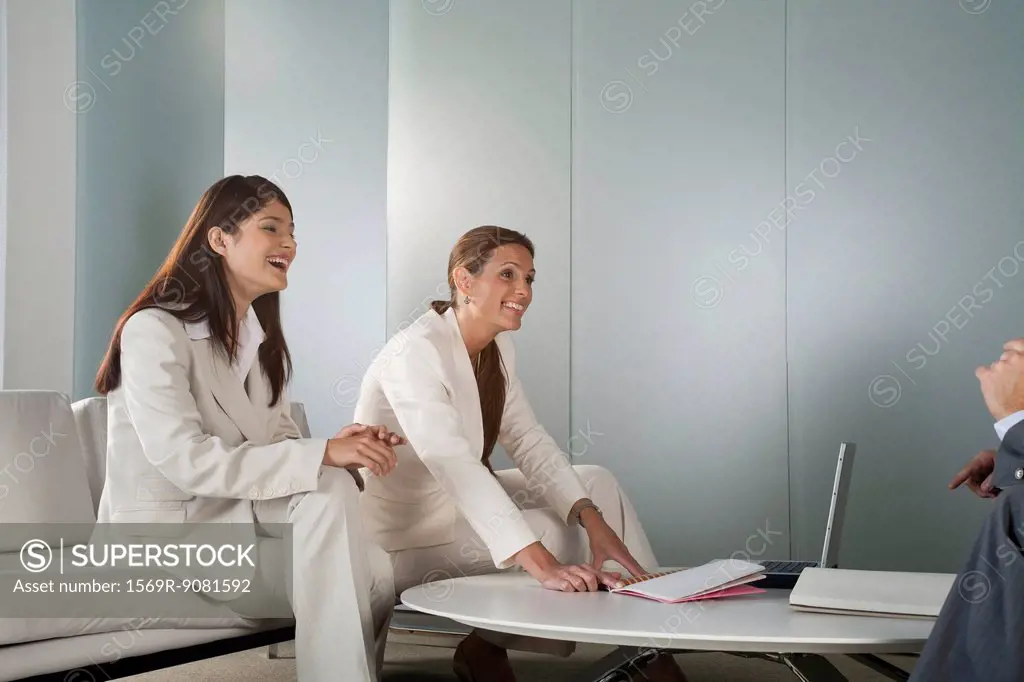 Businesswomen in meeting