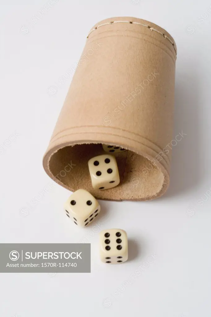 Dice and dice cup