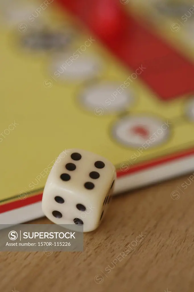 Dice and board game