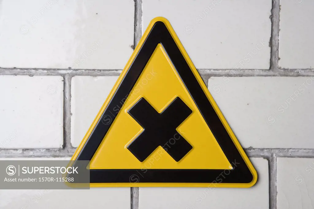 Harmful substance’ warning sign