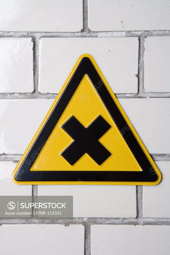 Harmful substance’ warning sign