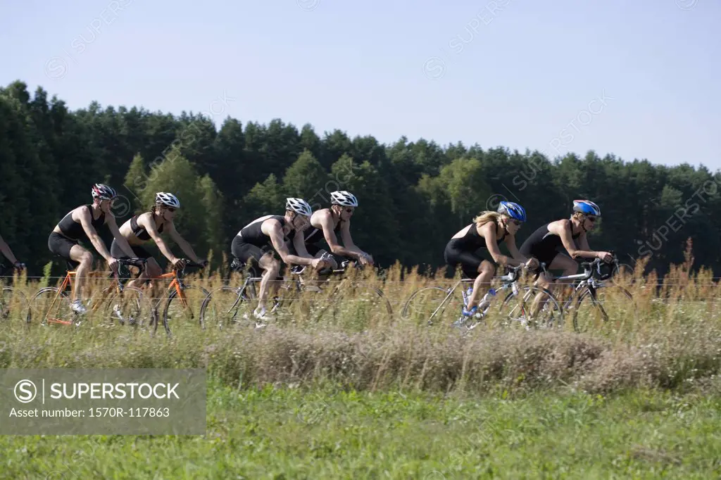 A cycle race