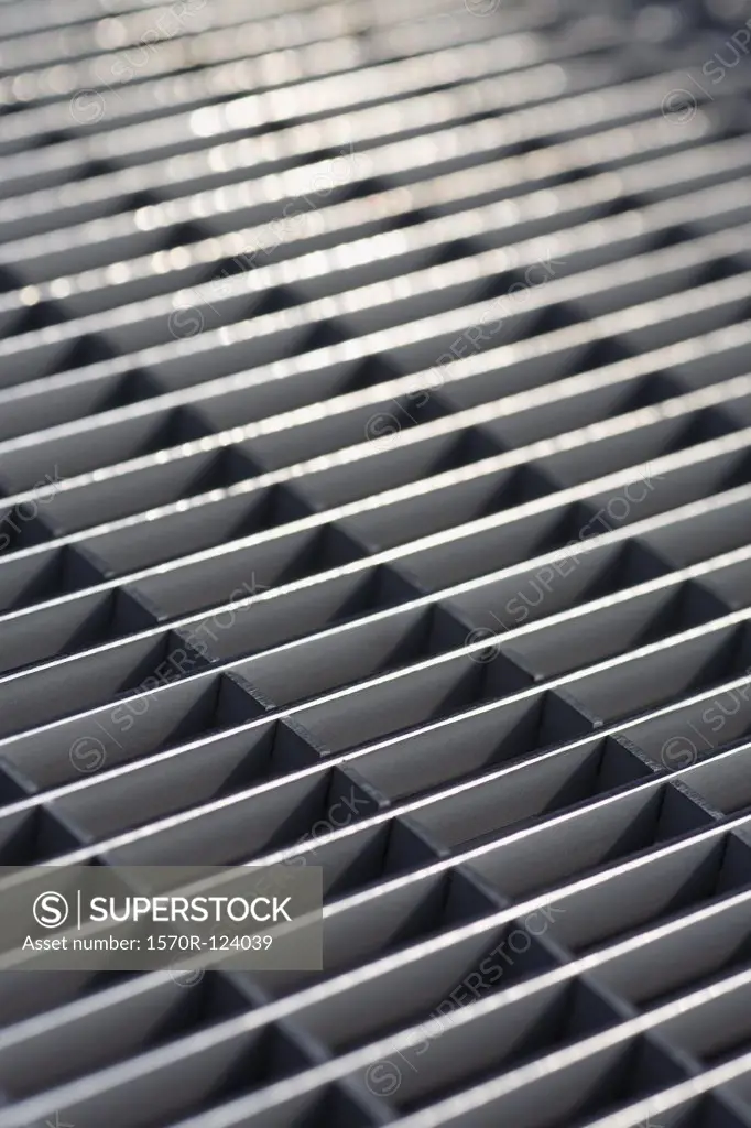 Close-up of a grate