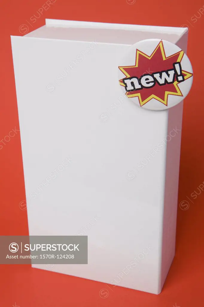 A blank box with a 'new' badge
