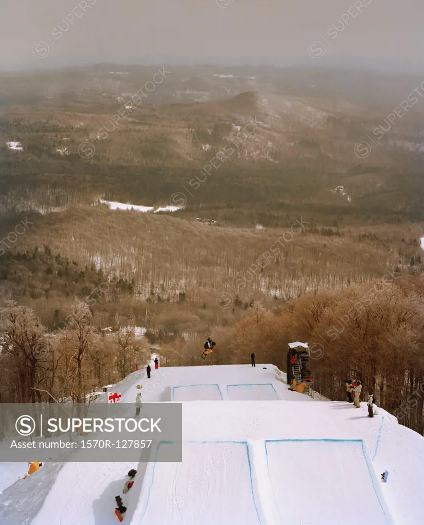 Ski resort, Stratton, Vermont, USA