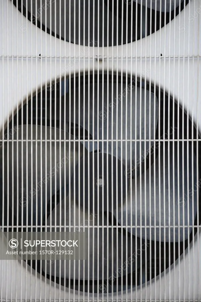 Detail of an industrial fan