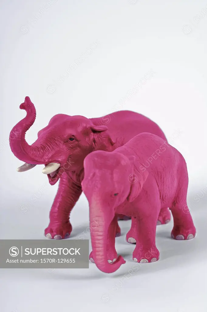 Seeing pink elephants