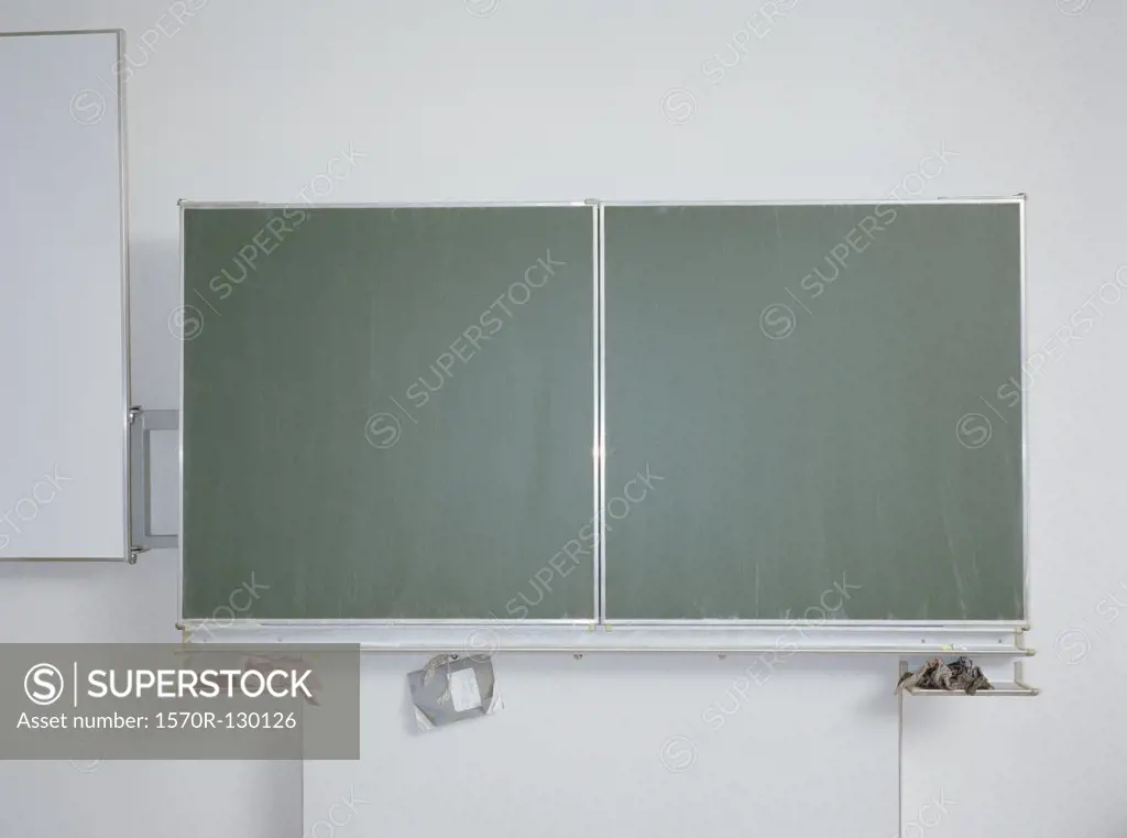 Blackboard in a classroom
