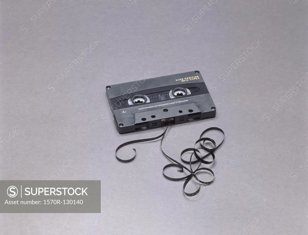 Broken cassette tape
