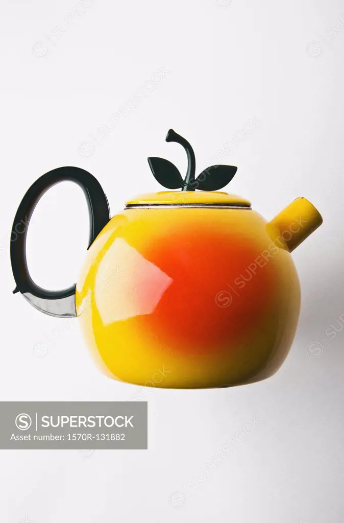 A teapot in the form of a pear