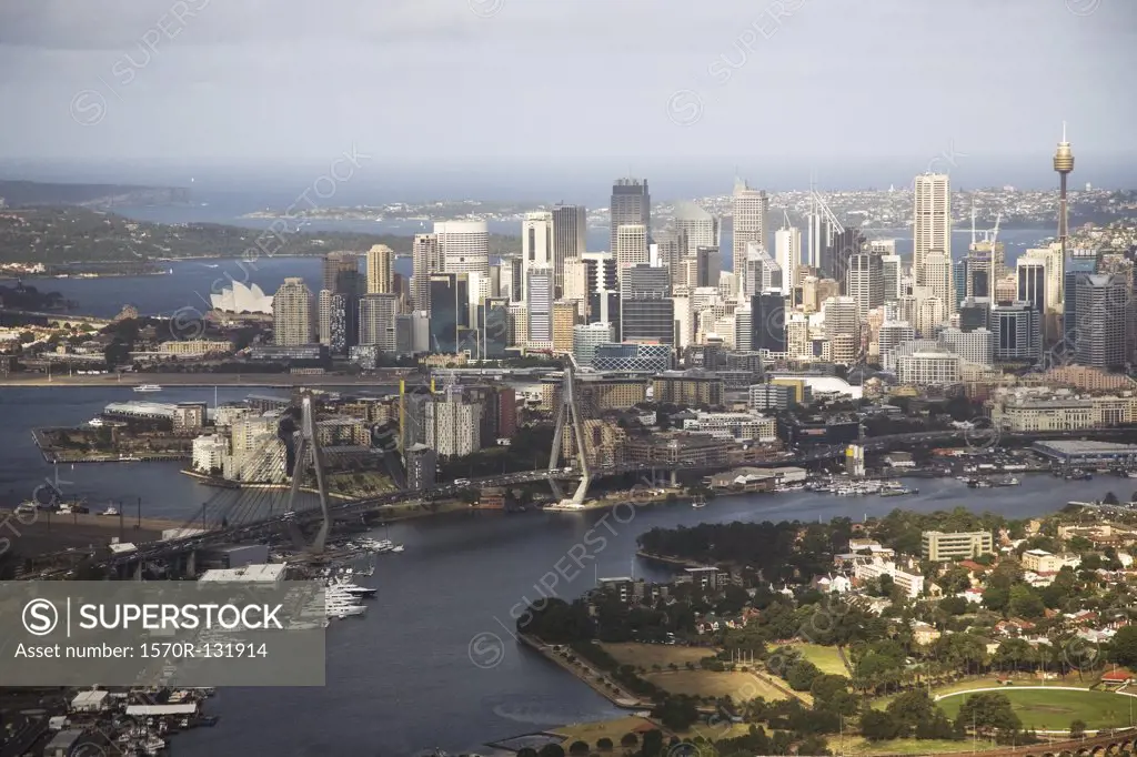 City skyline, Sydney, New South Wales, Australia