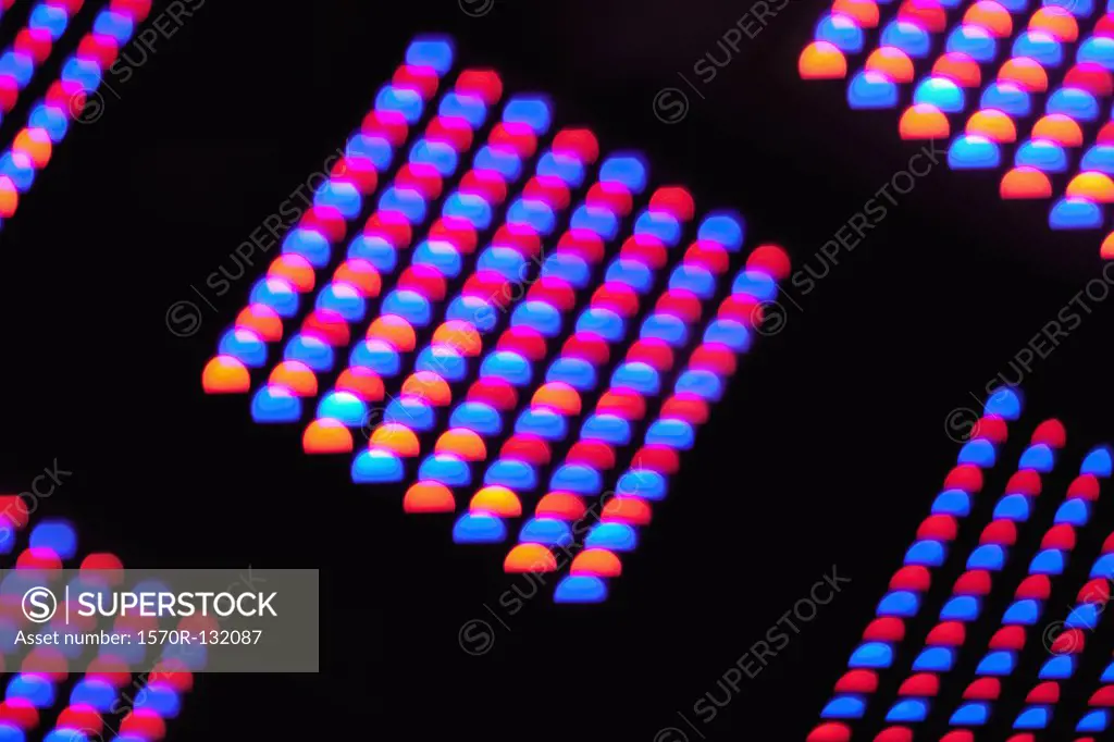 Blurred light pattern
