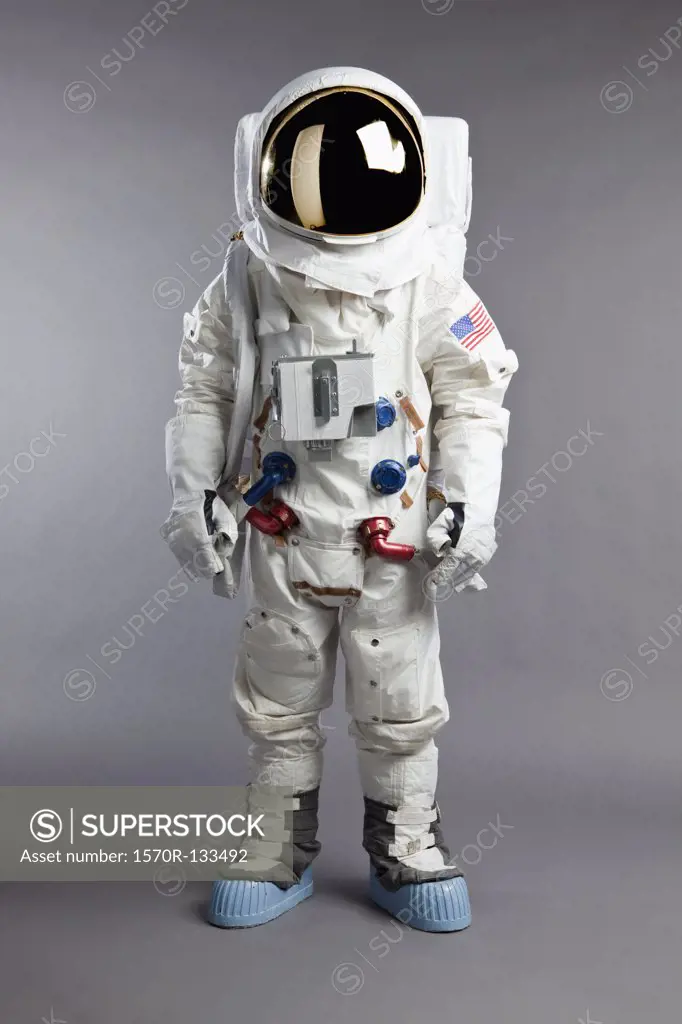 A portrait of an astronaut, studio shot