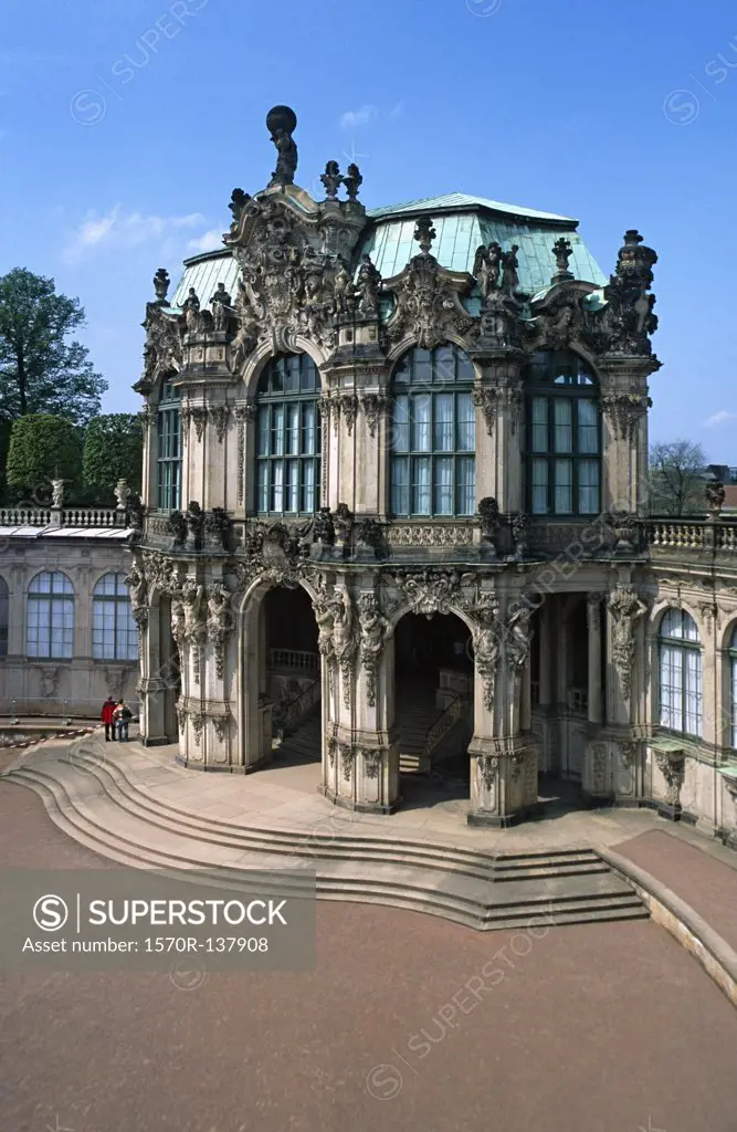 Wallpavillion of the Zwinger Palace, Dresden, Germany