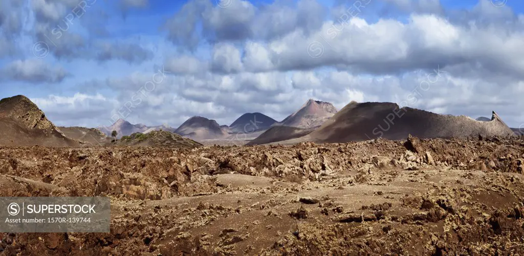 Fire mountains in Lanzarote