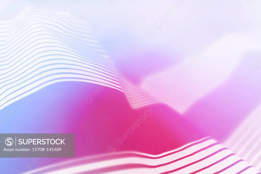 Line patterns against an abstract background