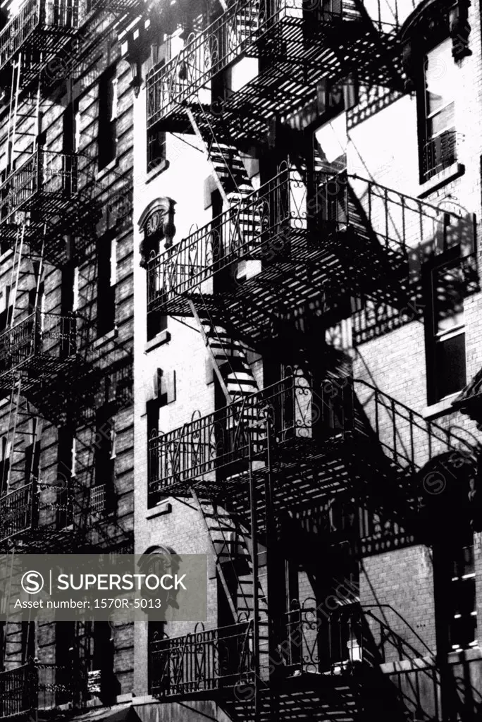 A New York city fire escape