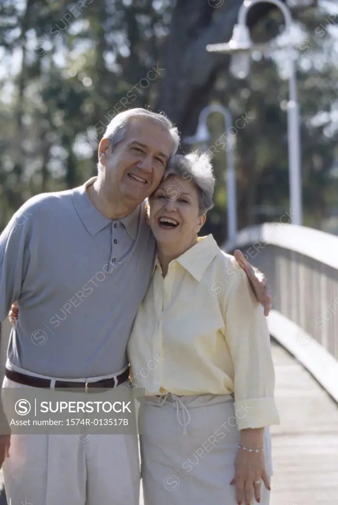 Portrait of a senior couple standing together