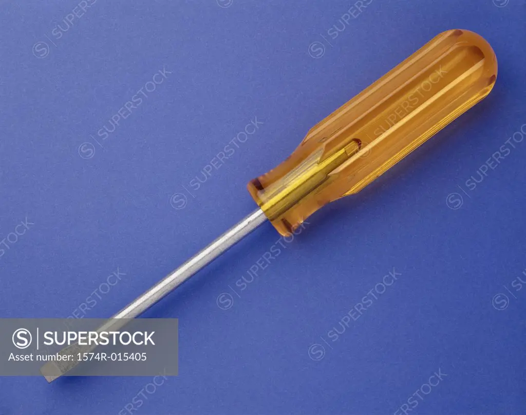 Close-up of a screwdriver