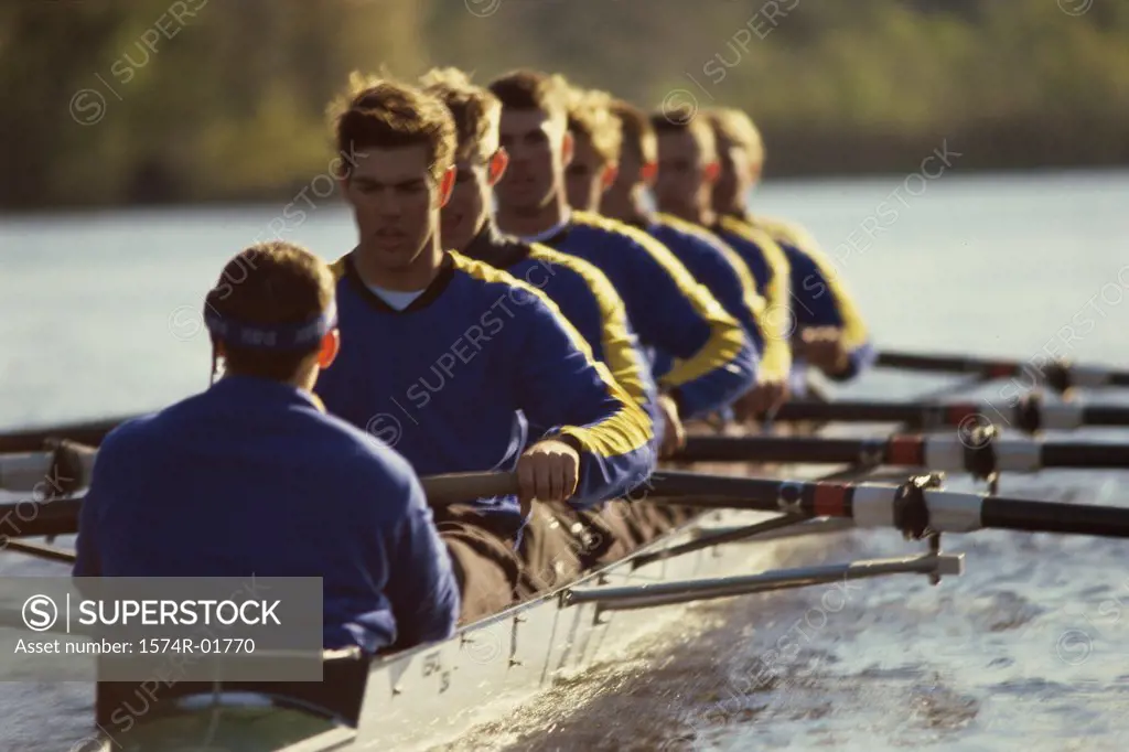 Team sport rowing