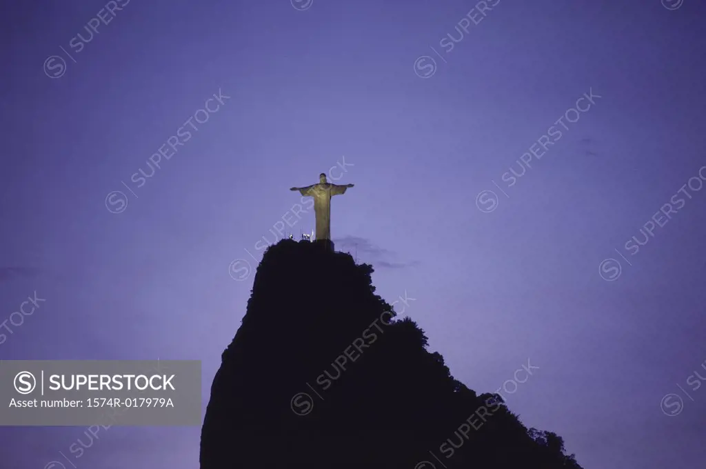 Mount Corcovado  Rio de Janeiro  Brazil