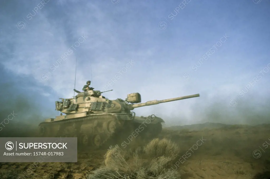 M-60 Battle Tank Combat Training Exercise January, 1977