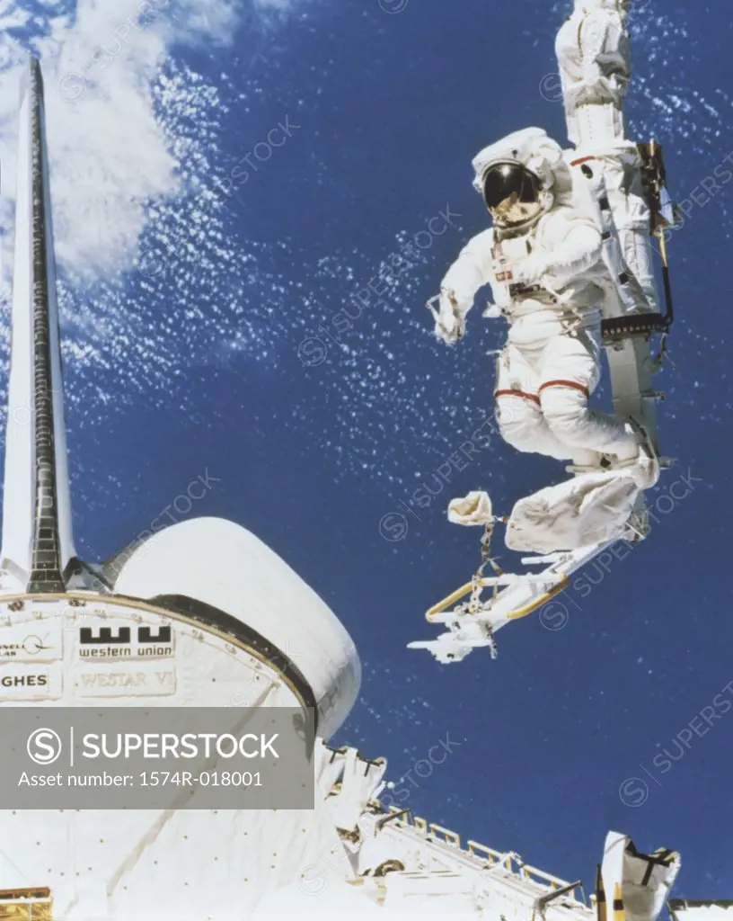 Spacewalk  Space Shuttle Challenger  February 7, 1984