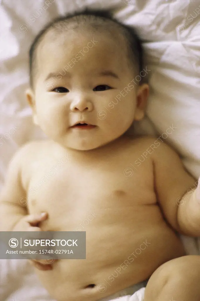 Portrait of a baby boy