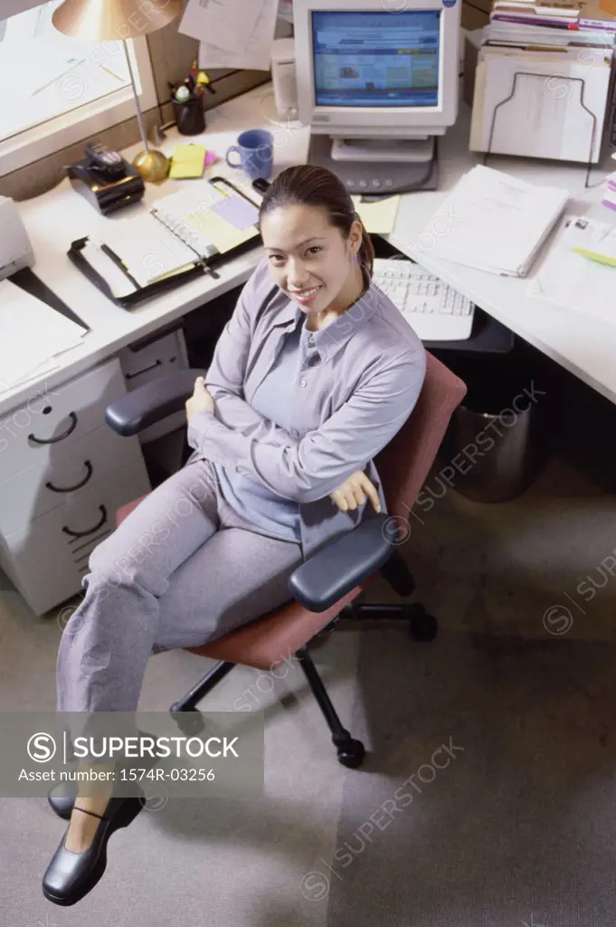 Portrait of a businesswoman in an office