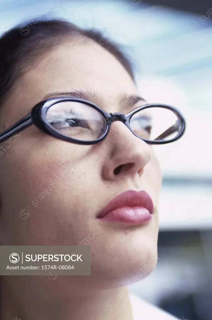 Close-up of a businesswoman