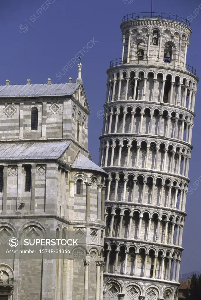 Duomo and the Leaning Tower of Pisa, Pisa, Italy