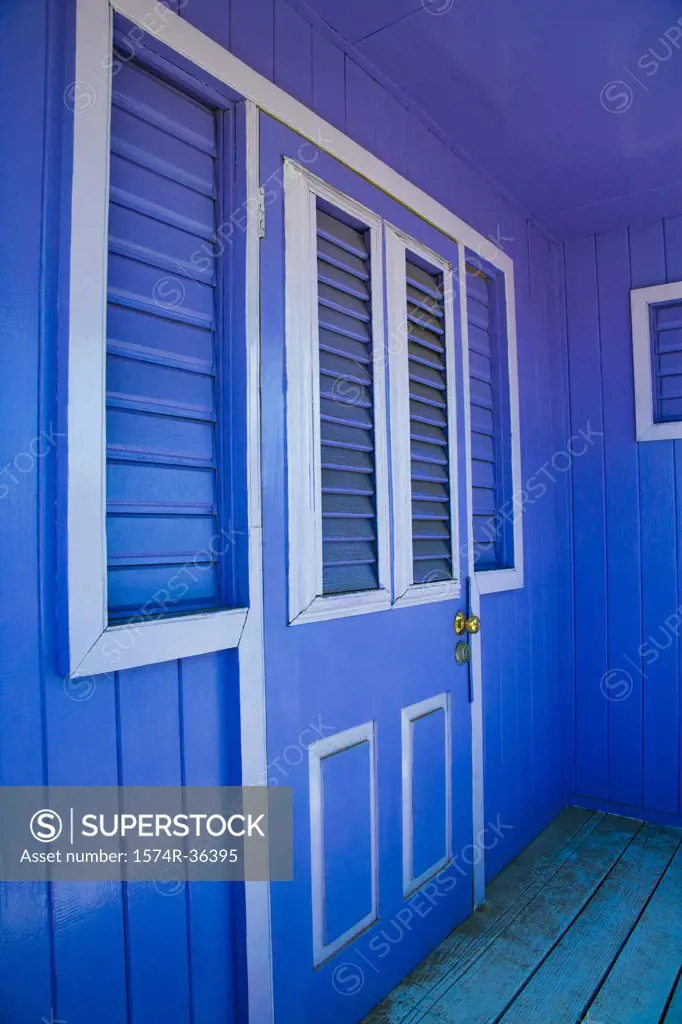 Door of a cottage