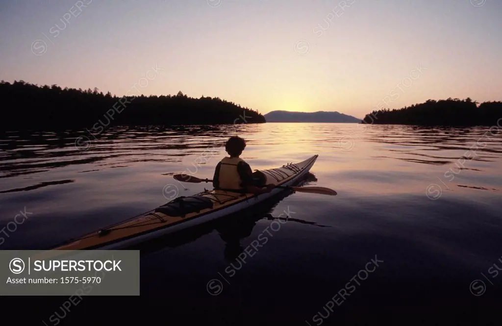 Kayaking, Vancouver Island, BC