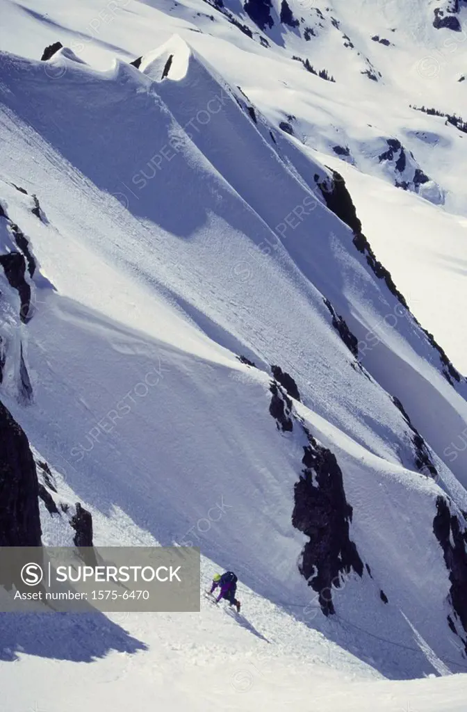 Mountaineering Tantalus Range, BC