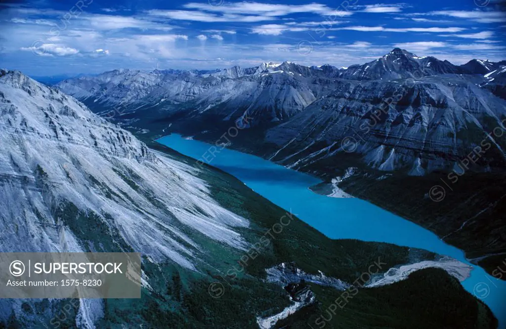 Peace River, Stone Mountain Provincial Park, Wokkpash Lake, British Columbia, Canada