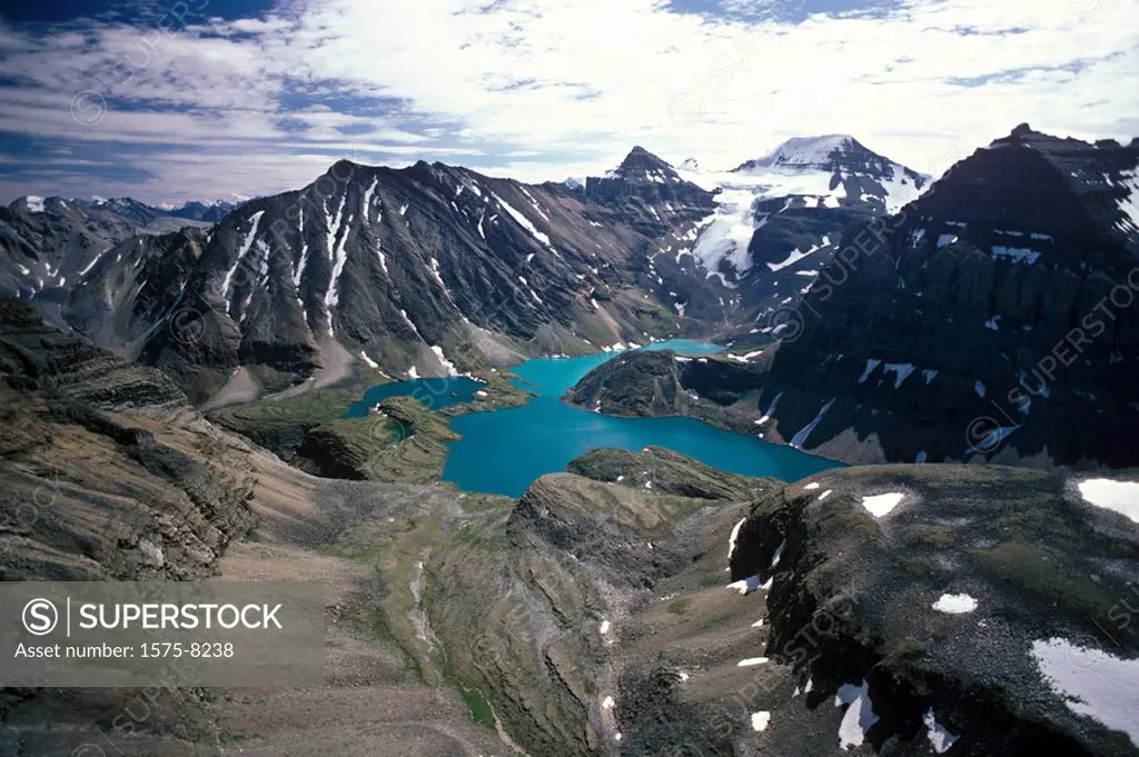 Peace River, Stone Mountain Provincial Park, Blizzard Lakes, British Columbia, Canada