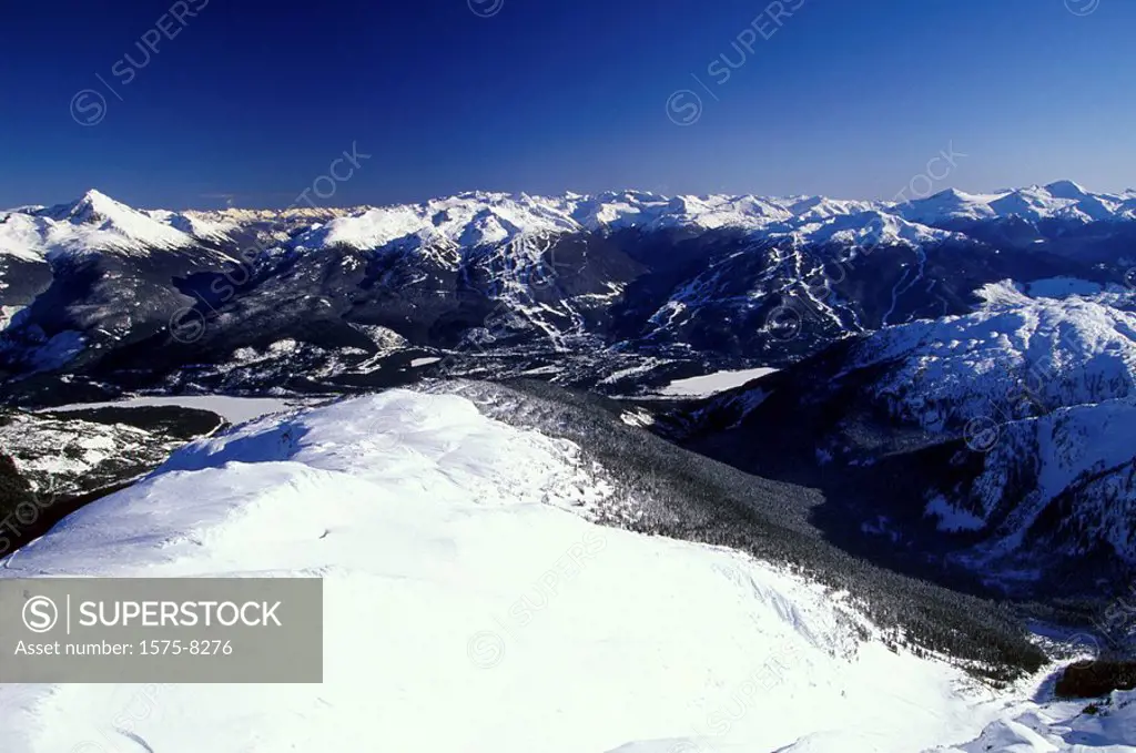 Whistler and Blackcomb mountains, British Columbia